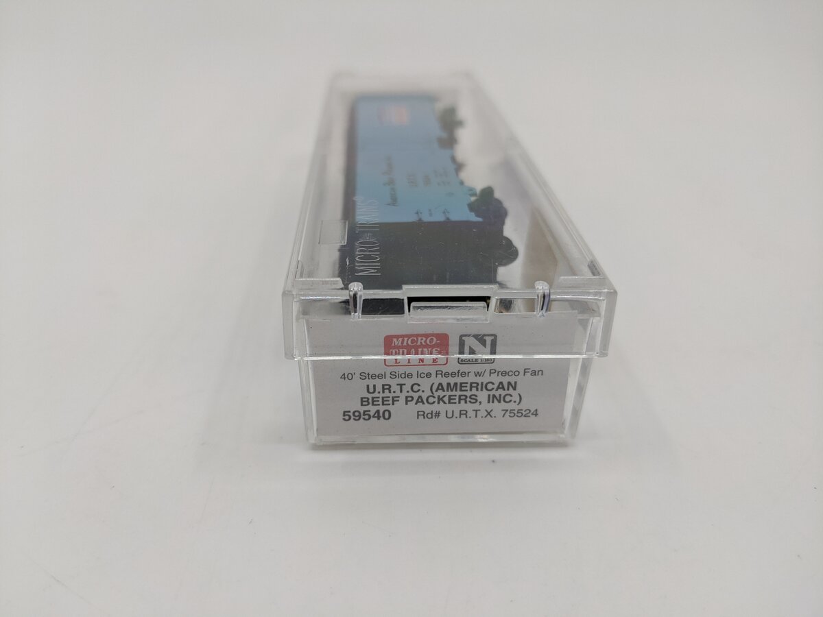 Micro-Trains 05900540 N American Beef Packers Inc 40' Steel Ice Reefer #75524 LN/Box
