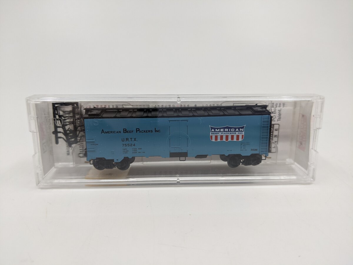 Micro-Trains 05900540 N American Beef Packers Inc 40' Steel Ice Reefer #75524 LN/Box