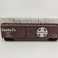 Micro-Trains 07800060 N Santa Fe 50' Double Side Door Auto Boxcar #9870 LN/Box