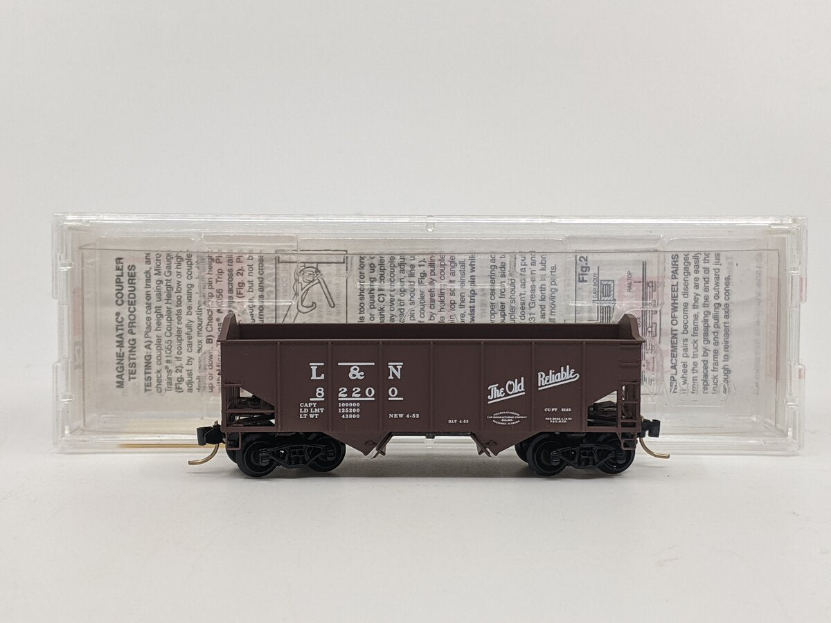 Micro-Trains 08900010 N Scale Louisville & Nashville 33' Twin Bay Hoppers #82200