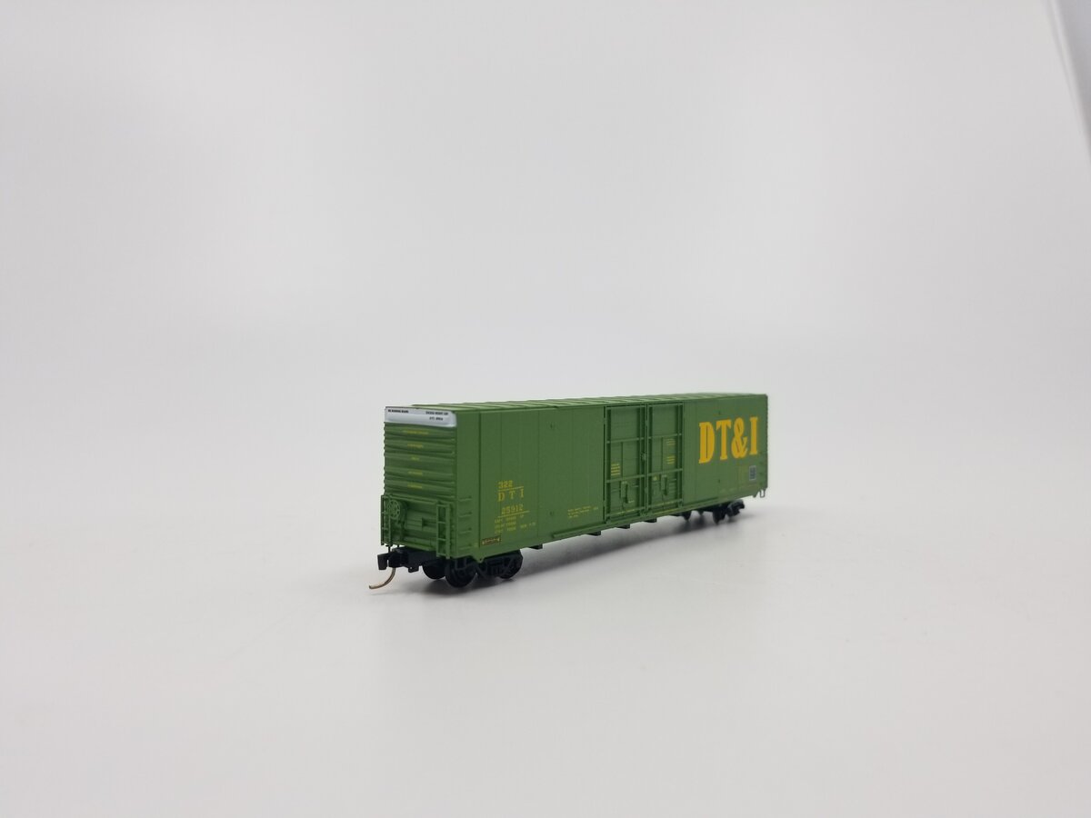 Micro-Trains 10200010 N DT&I 60' Excess Height Double Plug Door Boxcar #25912 LN/Box