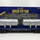 American Flyer 6-48527 S Scale Santa Fe Flatcar W/ Jet Engine Transport #90019 LN/Box
