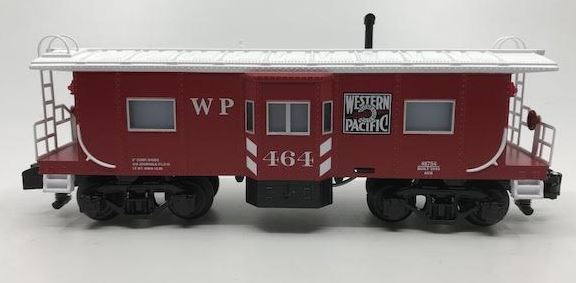 American Flyer 6-48754 S Scale Western Pacific Bay Window Caboose #464 LN/Box
