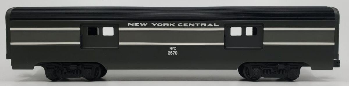 Lionel 6-19172 O Gauge New York Central Aluminum Streamlined Baggage Car #2570 LN/Box