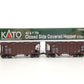 Kato 186-0103 N ATSF AC&F 70T Covered Hopper #181639/#181642 (Set of 2) LN/Box