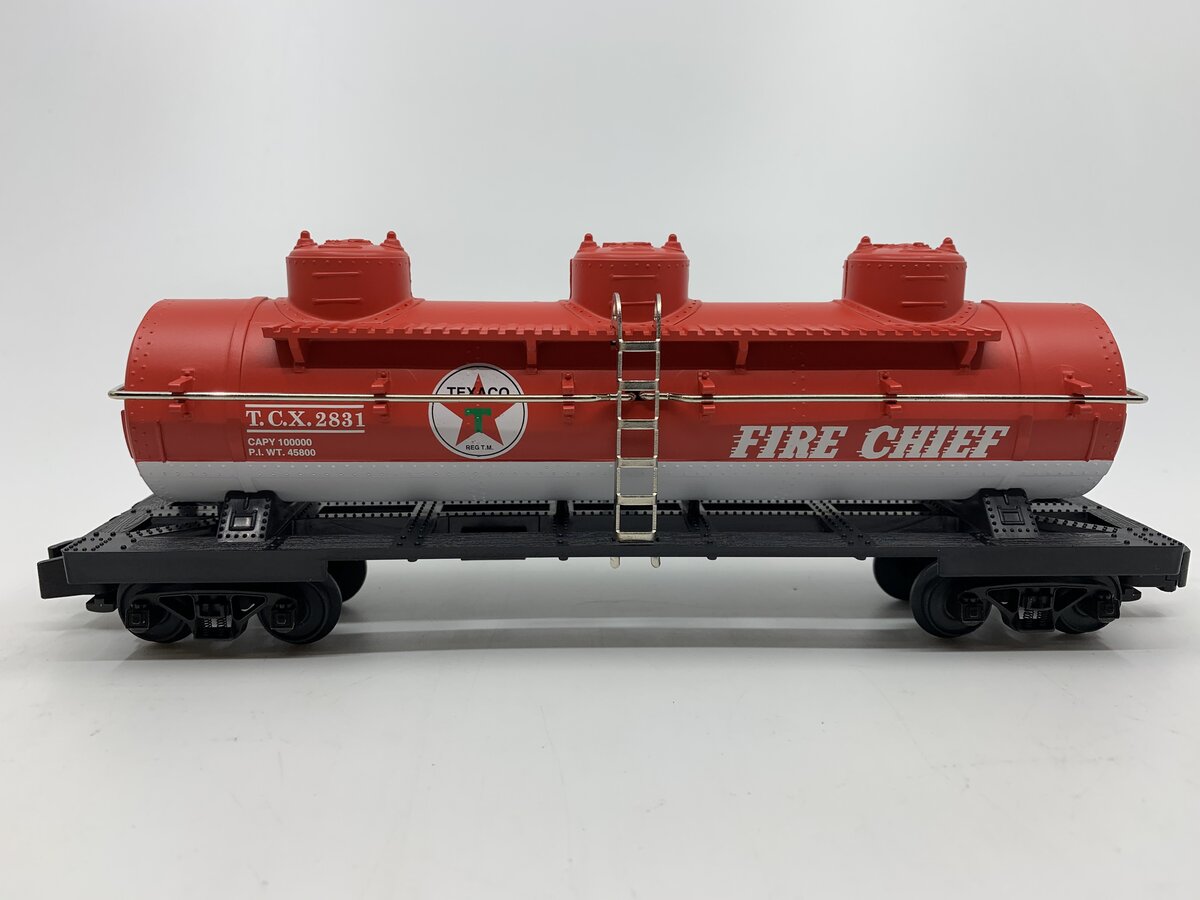 K-Line K511-015 S Gauge Texaco Fire Chief Tank Car #2831 EX/Box
