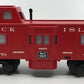 American Flyer 6-48722 S Rock Island Bay Window Caboose #17778 NIB