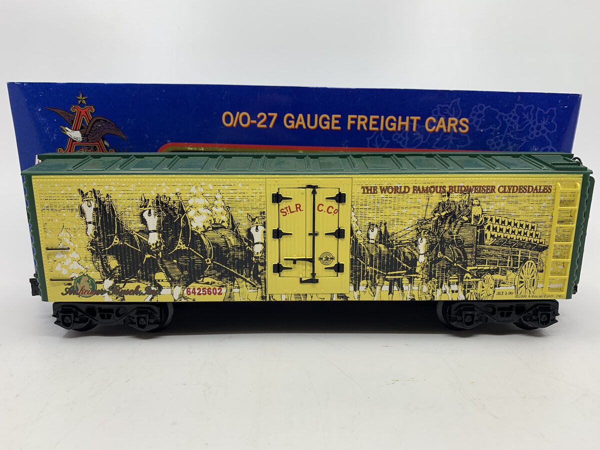 K-Line K642-5602 O Gauge 1999 Anheuser-Busch Holiday Beer Reefer Car NIB