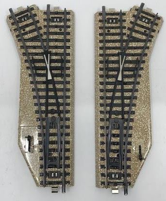 Marklin 5221 HO Left & Right Hand Manual Swich Turnout Pair
