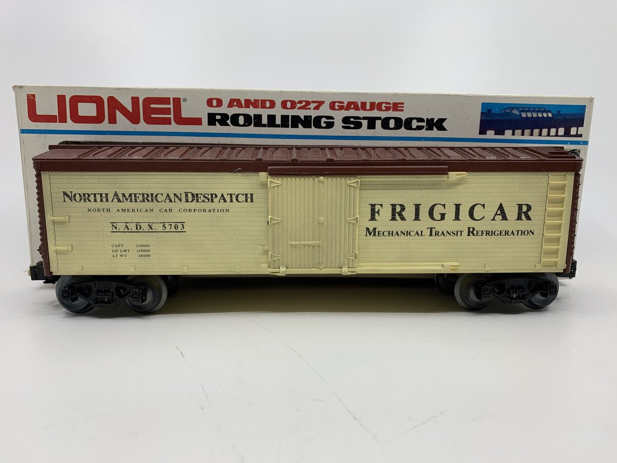 Lionel 6-5703 O Gauge North American Dispatch Refrigerator Car #5703 LN/Box