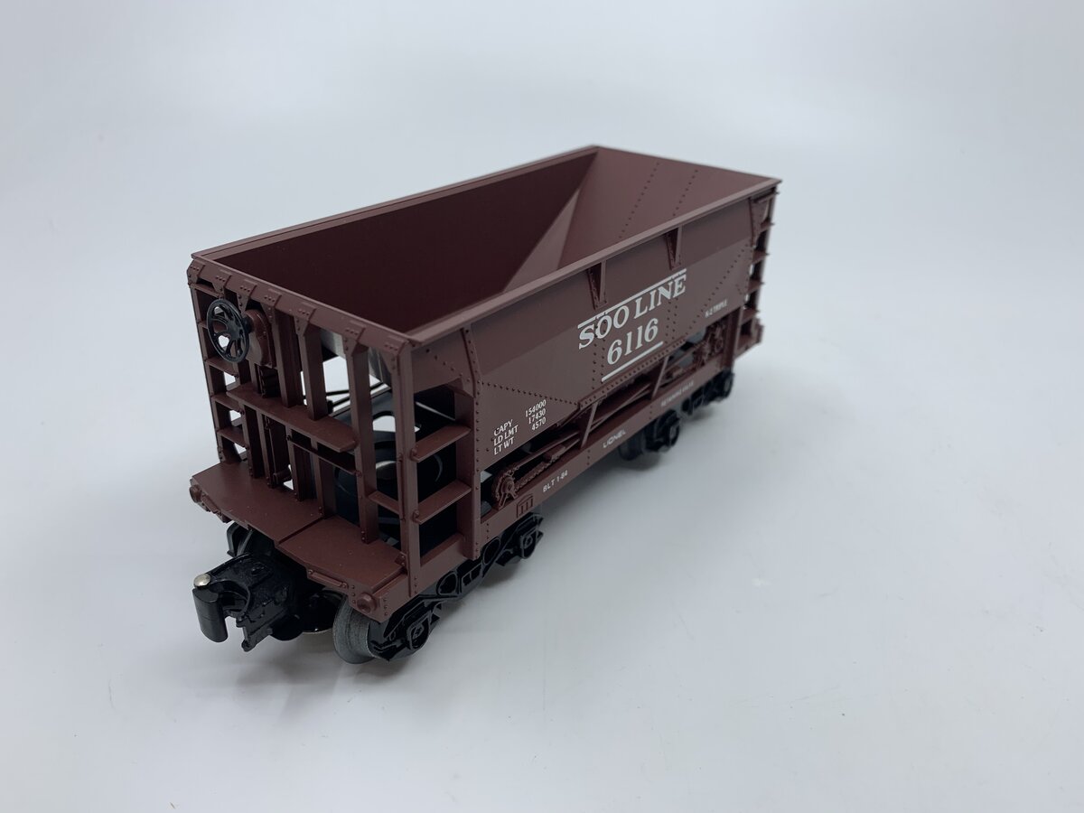 Lionel 6-6116 O Gauge SOO Line Ore Car #6116 EX/Box
