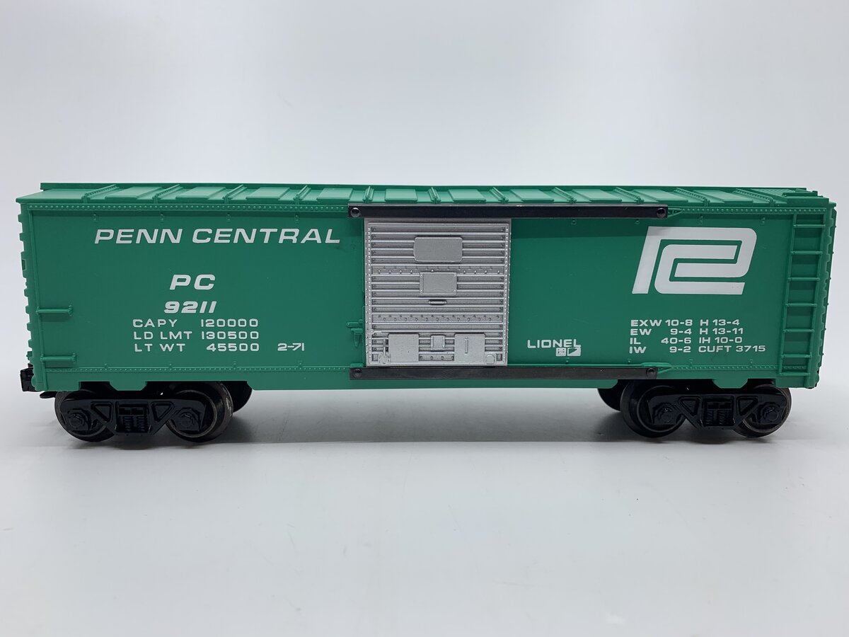 Lionel 6-9211 O Gauge Penn Central Boxcar LN/Box