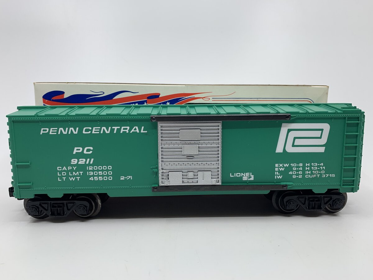 Lionel 6-9211 O Gauge Penn Central Boxcar