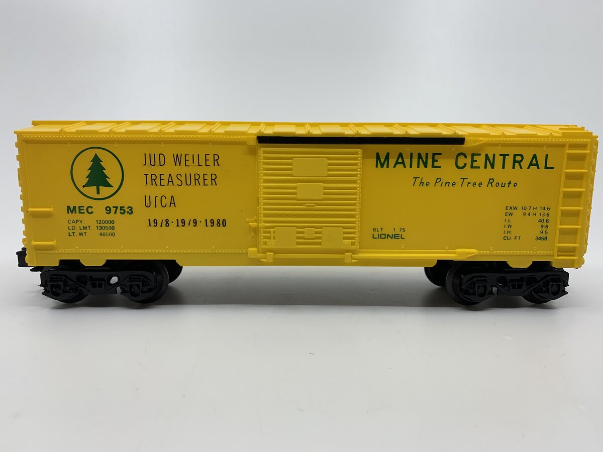 Lionel 6-9753 O Gauge Maine Central Boxcar