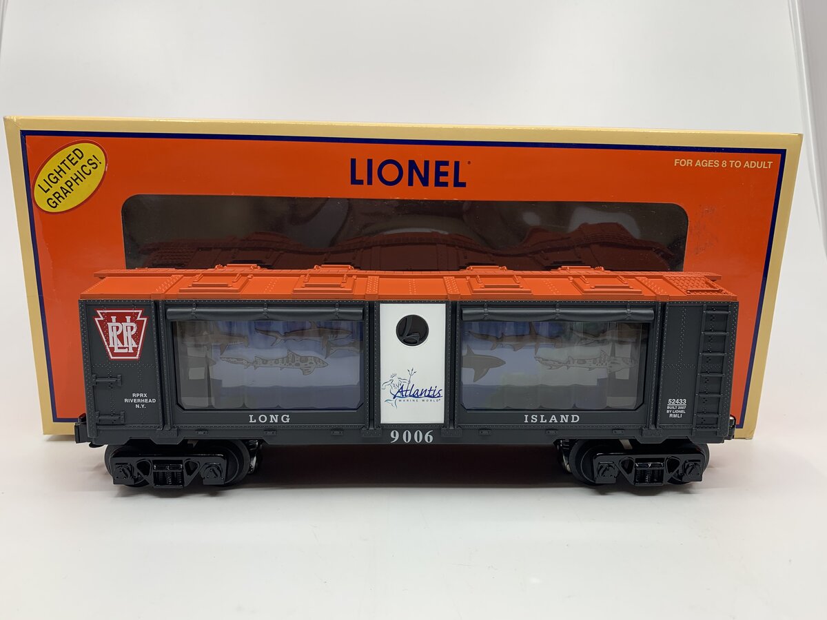 Lionel 6-52433 O Gauge Long Island Atlantis Marine World Aquarium Car #9006 LN/Box