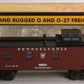 MTH 30-7715 O Gauge RailKing Pennsylvania Semi-Scale Woodsided Caboose #980824