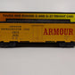 MTH 30-7818 O Gauge Armour Refrigerator Line Reefer Car #8008 LN/Box