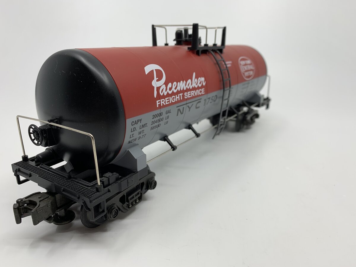 MTH 20-9202 O NYC Pacemaker Single Dome Tank Car #1750 LN/Box