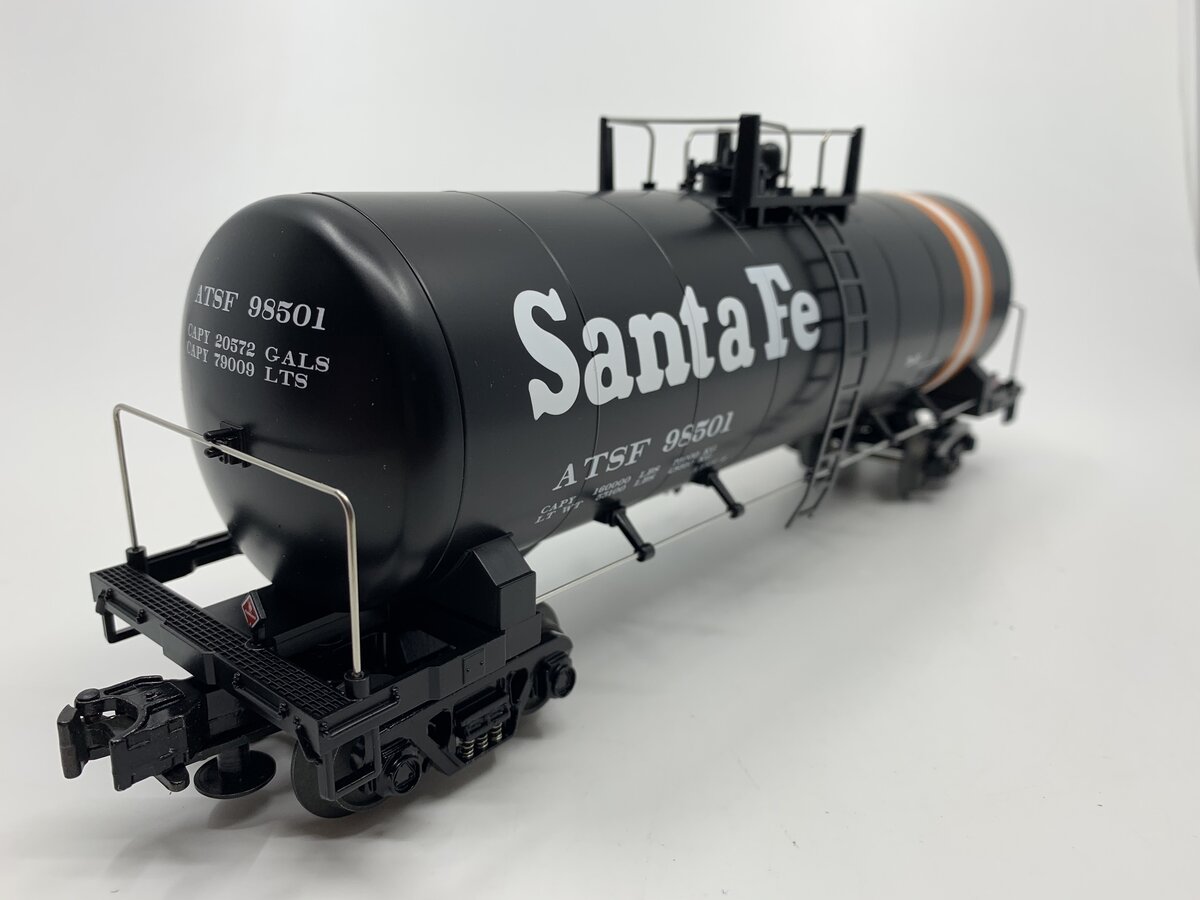 MTH 20-90013B O Santa Fe Tank Car #98501 LN/Box