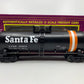 MTH 20-90013B O Santa Fe Tank Car #98501 LN/Box