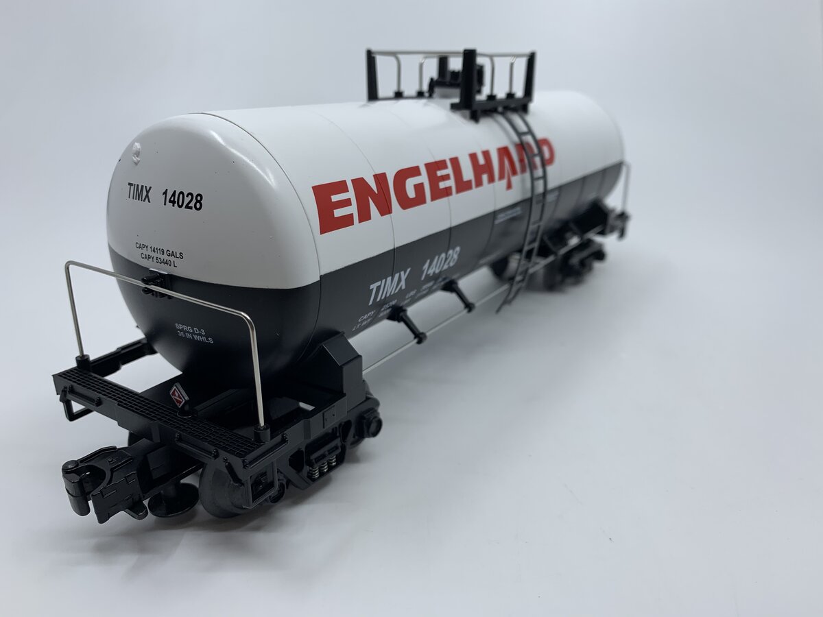 MTH 20-92013 O Gauge Engelhard Chemical Tank Car #14028 LN/Box