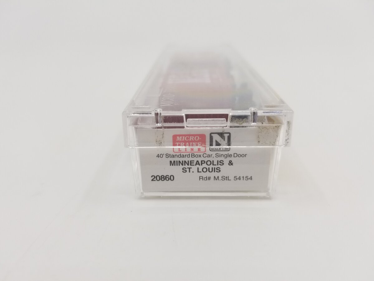 Micro-Trains 02000860 N Minneapolis & St. Louis 40' Single Door Boxcar #54154