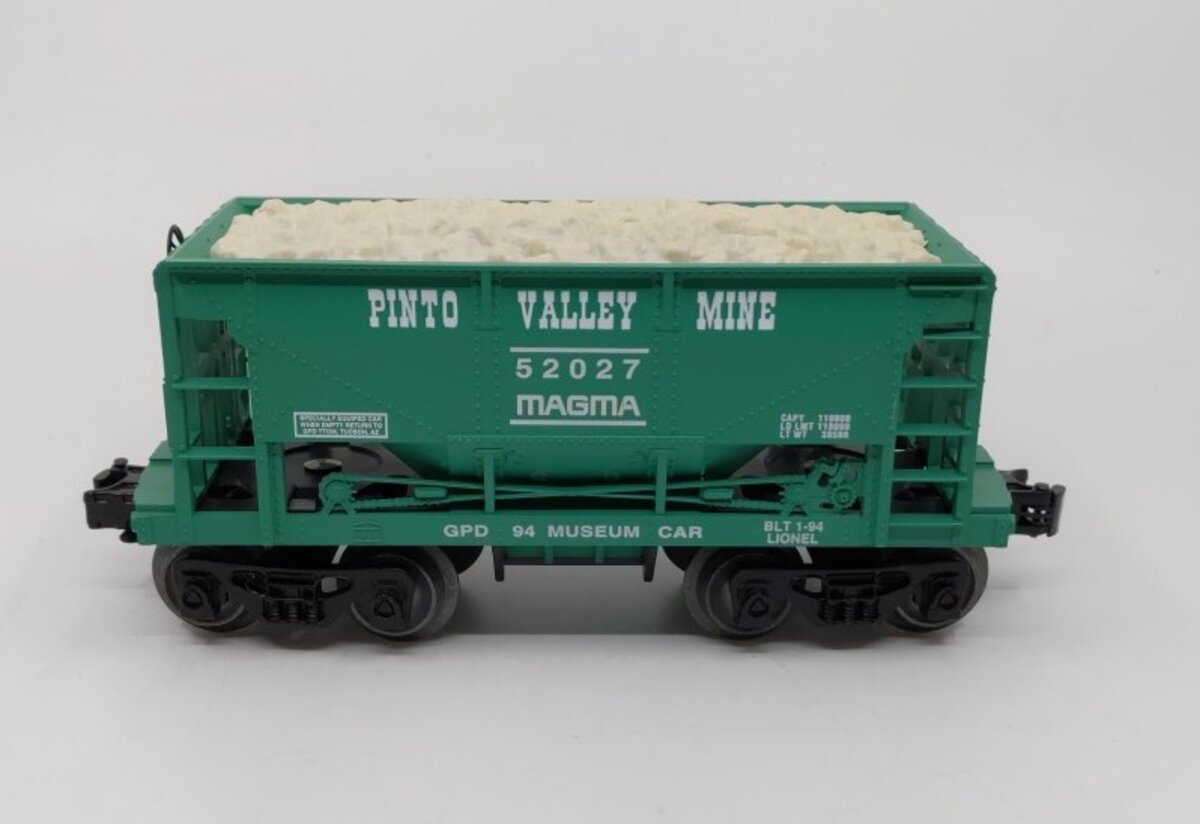 Lionel 6-52027 O Gauge 1994 Gadsden Pacific Museum Ore Car #52027 LN/Box