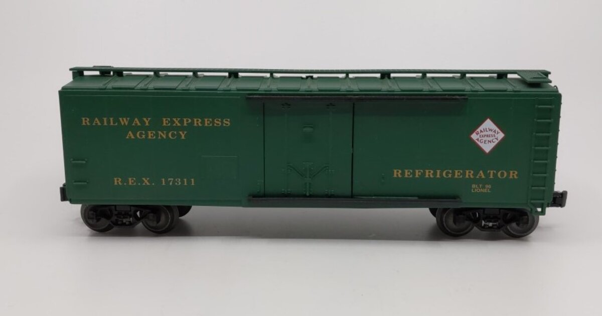 Lionel 6-17311 O Gauge Railway Express Agency Refrigerator Car #17311 LN/Box