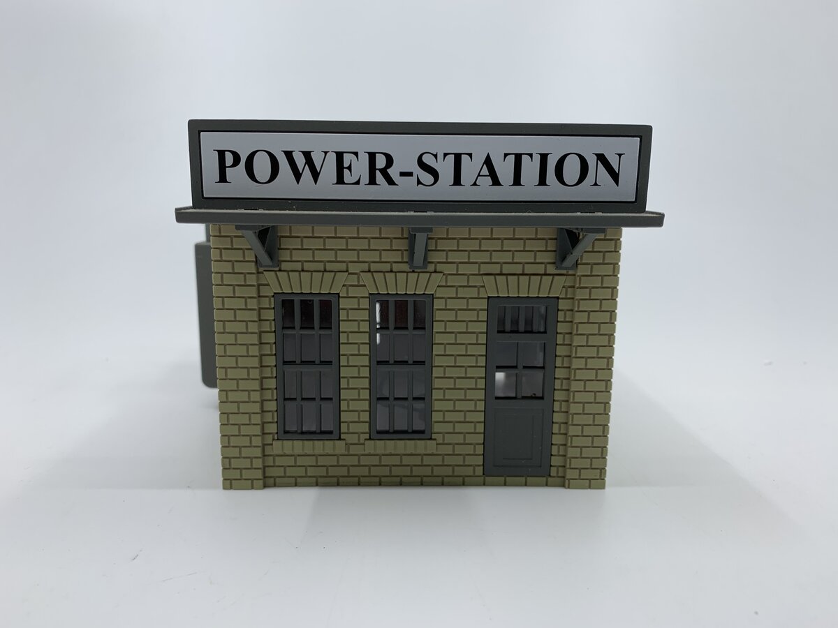 MTH 30-90003 O Cream & Dark Gray Power Station NIB