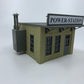 MTH 30-90003 O Cream & Dark Gray Power Station NIB