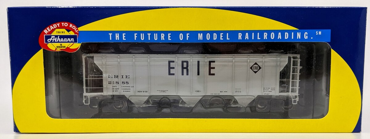 Athearn 93763 HO Scale Erie #21888 PS Covered Hopper LN/Box