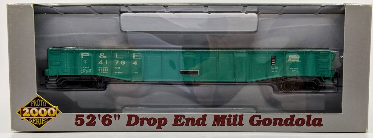 Proto 2000 21471 HO Scale P&LE/PC Drop End Mill Gondola #41764 LN/Box