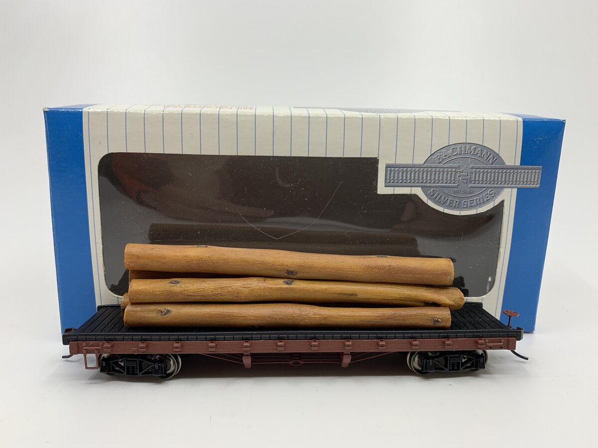 Bachmann 18332 HO Scale 1906-1935 Version ACF 40' Log Car w/ Log Load NIB