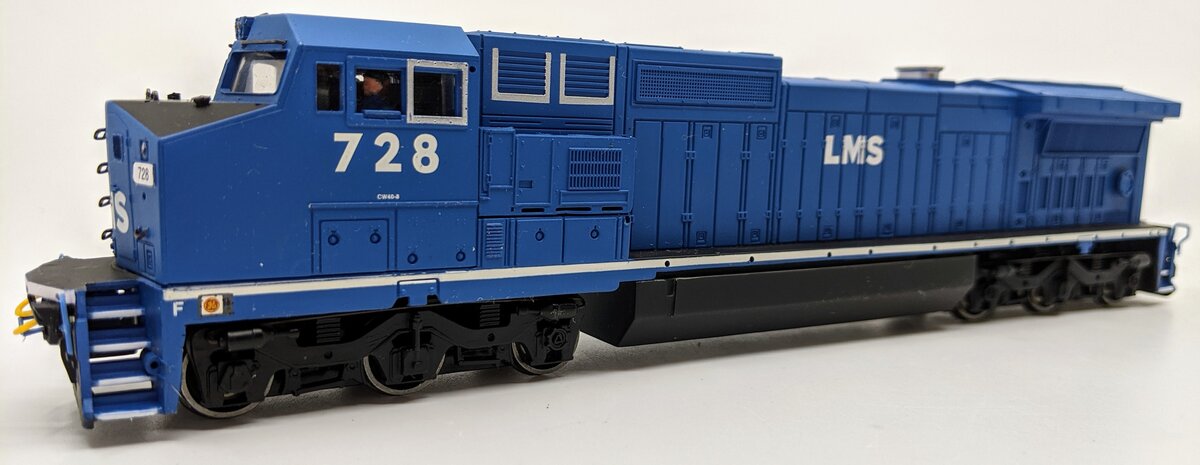 Bachmann 86030 HO Scale LMS Lease Unit GE Dash 8-40CW Diesel Locomotive #728
