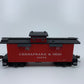Walthers 932-7521 HO Scale C&O Wood Caboose #90776