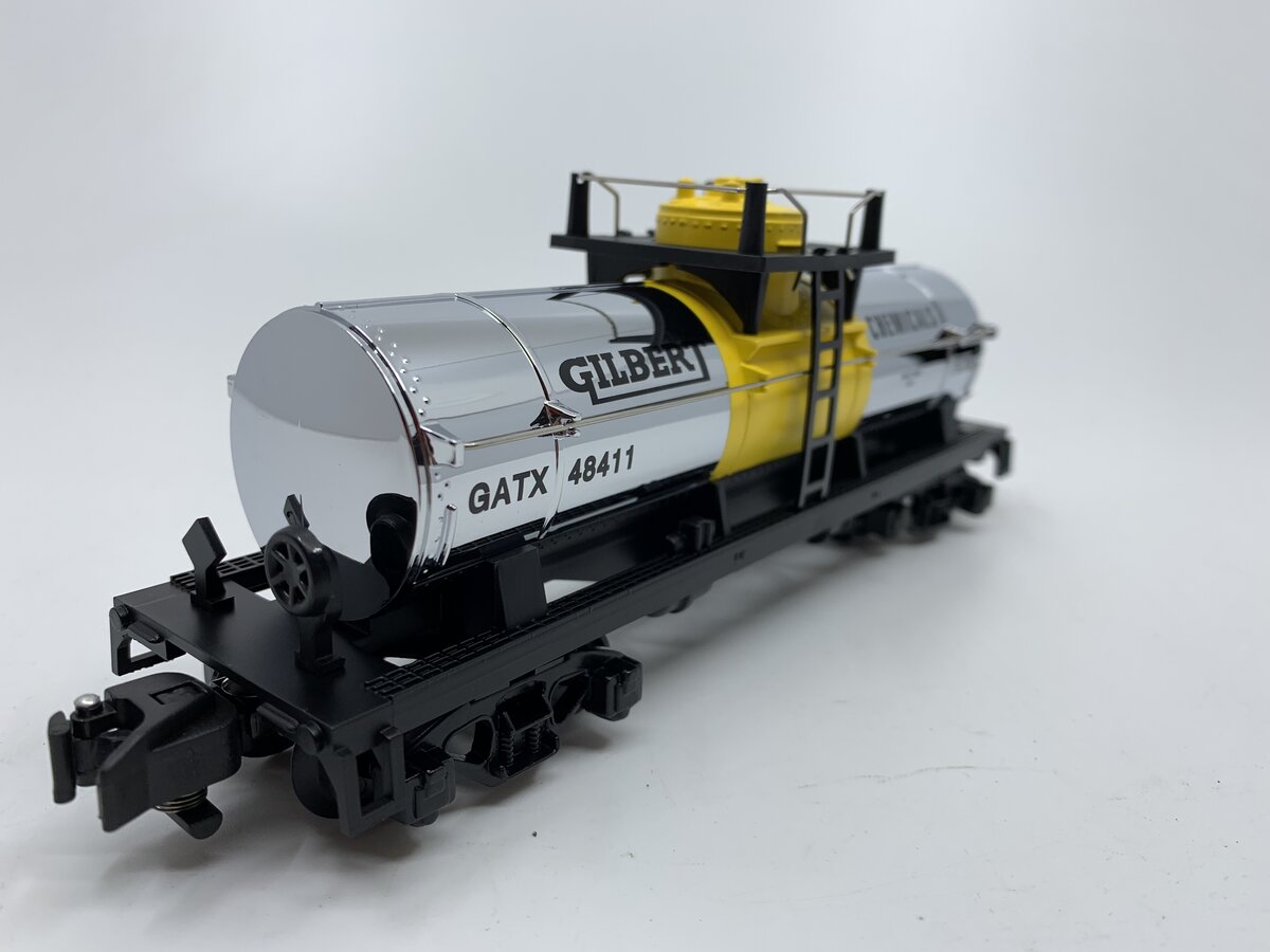 American Flyer 6-48411 S Scale GATX Gilbert Chemicals Single Dome Tank Car LN/Box