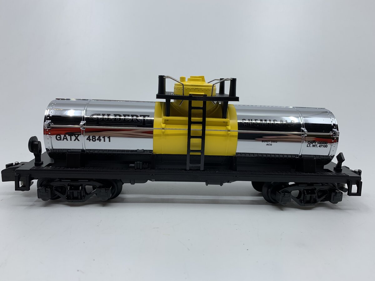 American Flyer 6-48411 S Scale GATX Gilbert Chemicals Single Dome Tank Car LN/Box