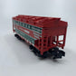 American Flyer 6-48638 S North Pole Express 'Route of the Reindeer' Hopper LN/Box