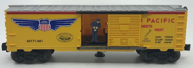 Lionel 6-52171 O Union Pacific Chicagoland RR Club Operating Uncle Herb Boxcar NIB
