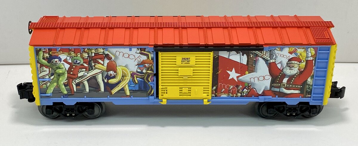 Lionel 6-39297 O 2007 Macy's Parade Boxcar LN/Box