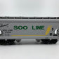 Lionel 6-17006 O Gauge SOO Line ACF 2-Bay Hopper Car LN