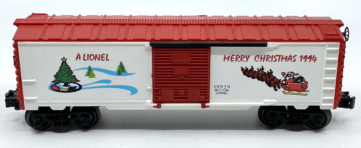 Lionel 6-19929 O Gauge 1994 Christmas Boxcar NIB