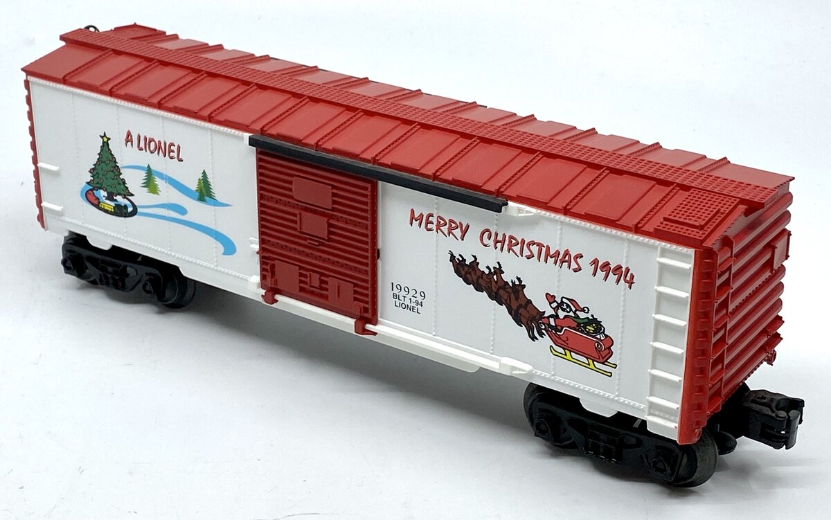Lionel 6-19929 O Gauge 1994 Christmas Boxcar NIB