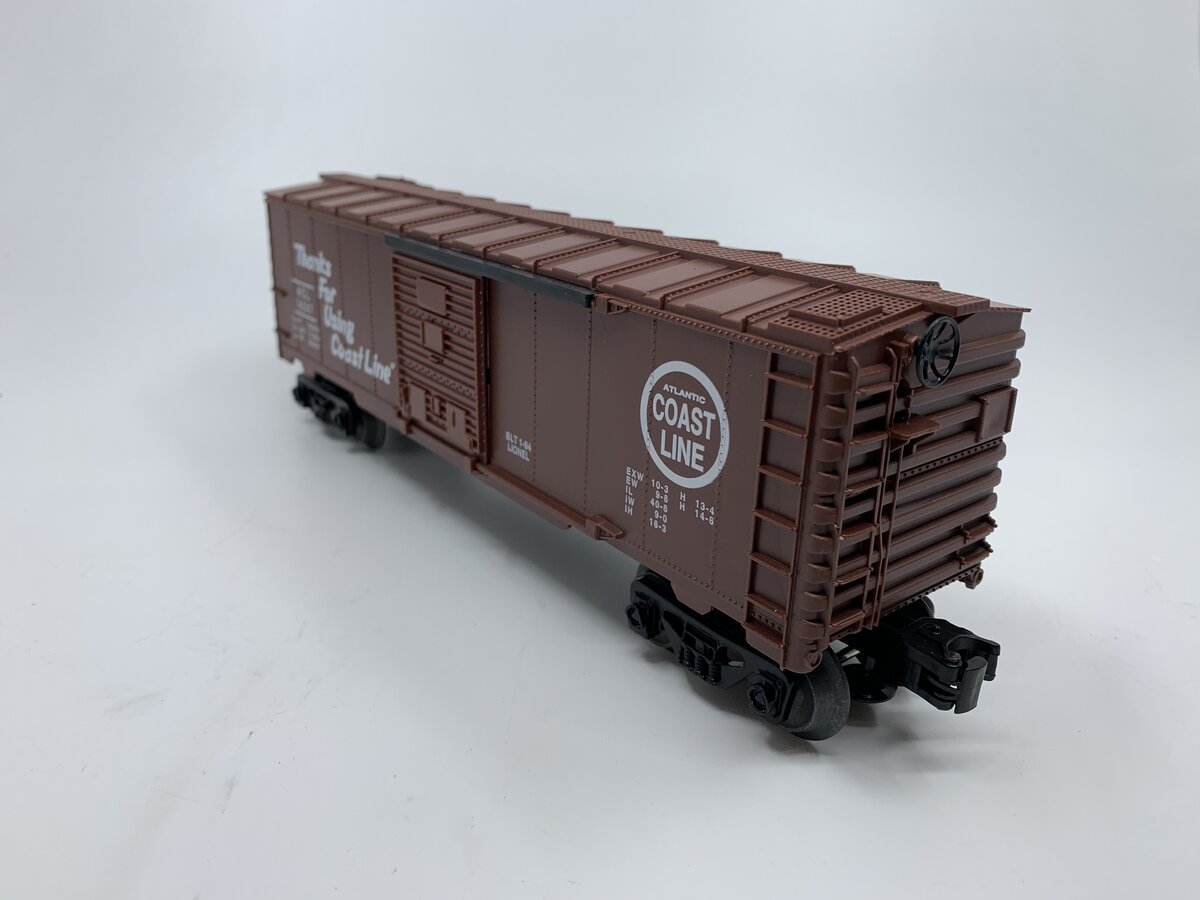 Lionel 6-16247 O Gauge Atlantic Coast Line Single-Door Boxcar LN/Box