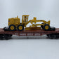 Lionel 6-16934 O Gauge Pennsylvania Flatcar w/Ertl Road Grader LN