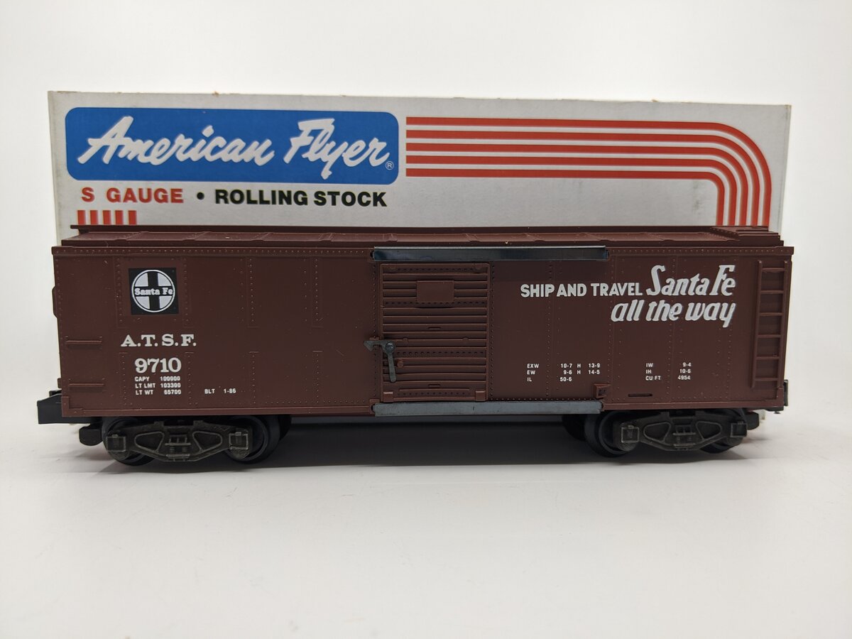American Flyer 4-9710 S Gauge A.T.S.F. Box Car #9170 LN/Box