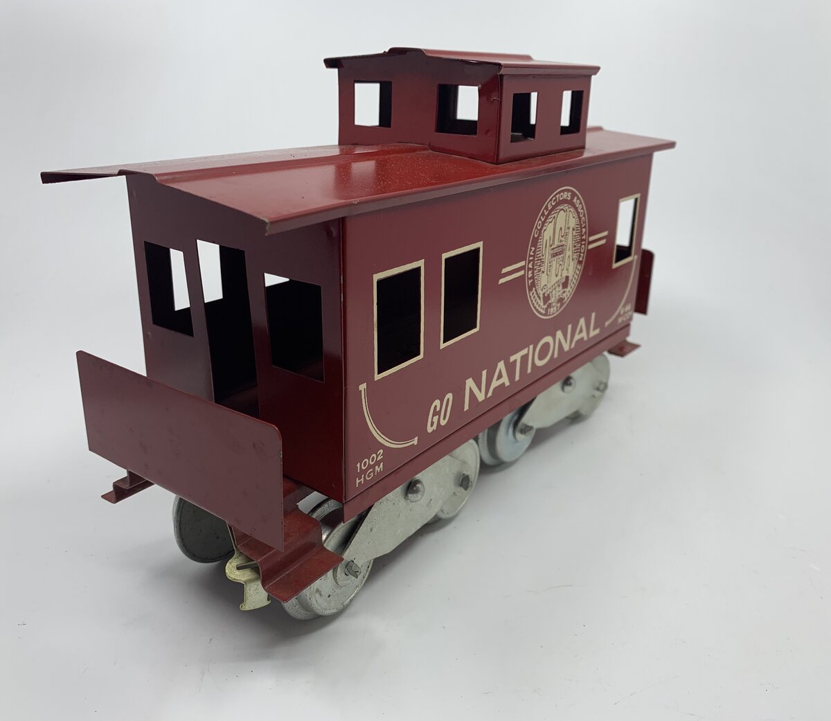 McCoy 1002 Standard Gauge TCA 1976 National Caboose LN/Box