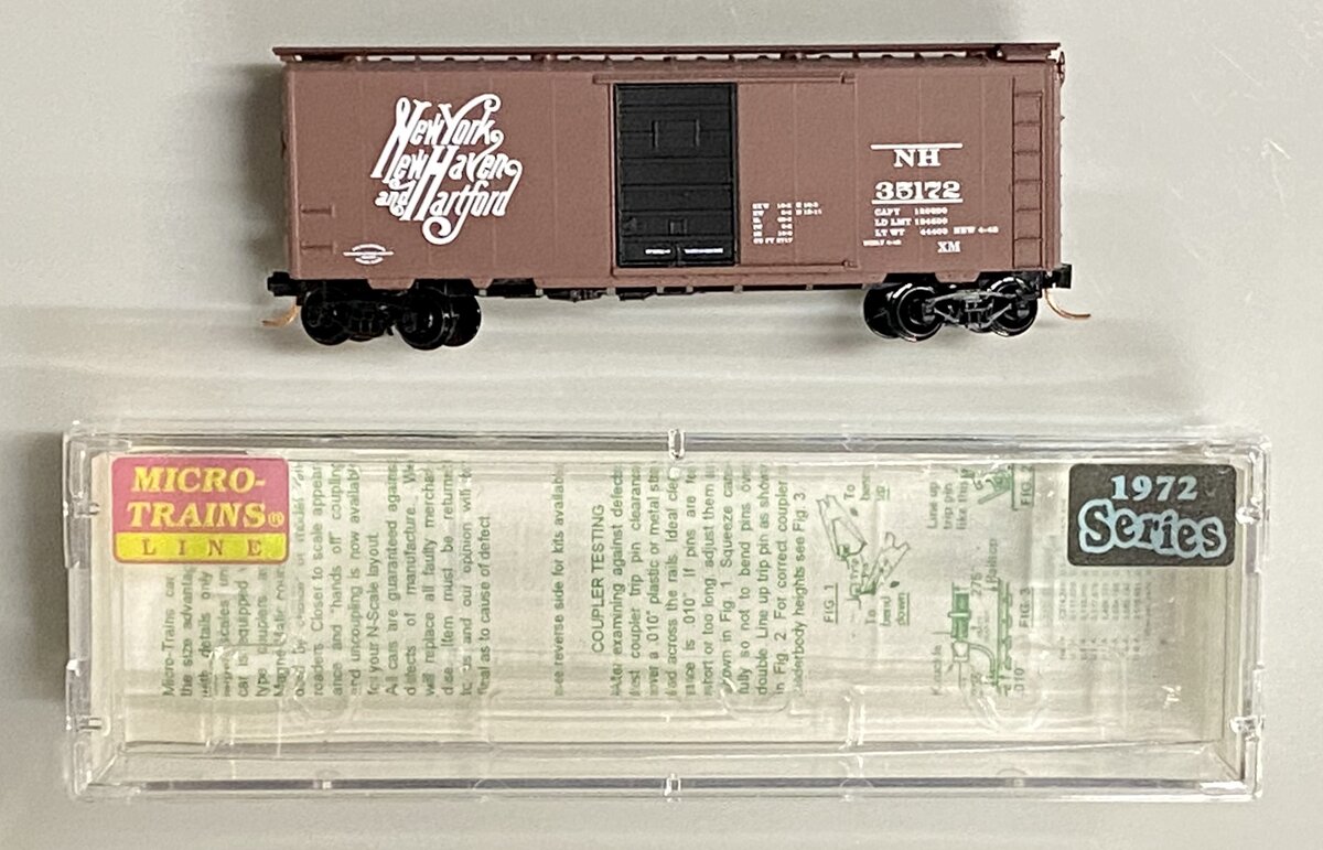 Micro-Trains 02000029 N New Haven Single Door Standard Boxcar #35172