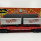 American Flyer 6-48568 S Ringling Bros. Flatcar with Piggyback Trailers NIB
