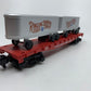 American Flyer 6-48568 S Ringling Bros. Flatcar with Piggyback Trailers NIB